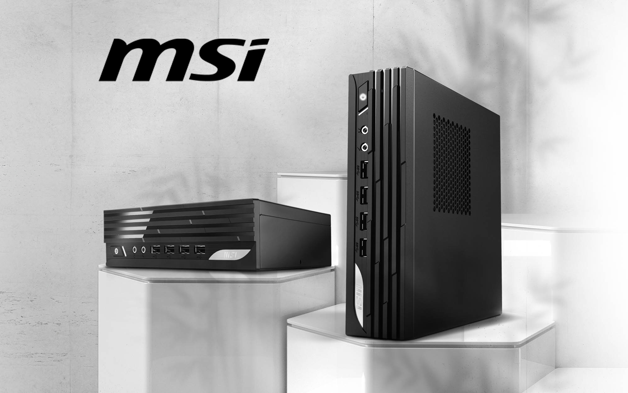 MSI PRO DP21 12M407US Mini PC Business Desktop, Intel Core i312100